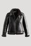 Premium Shearling-Lined Leather Jacket