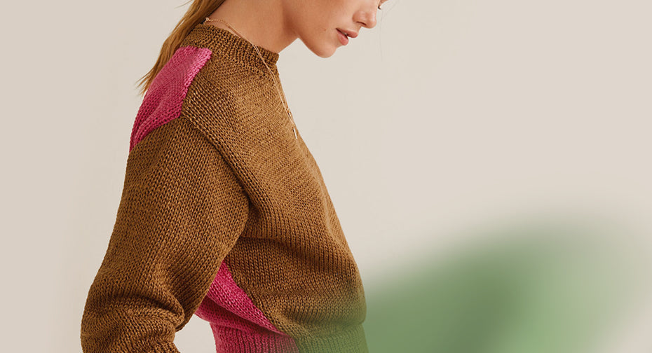 Elevate Your Autumn-Winter Style with the Trendsetting Color-Blocking Knitwear