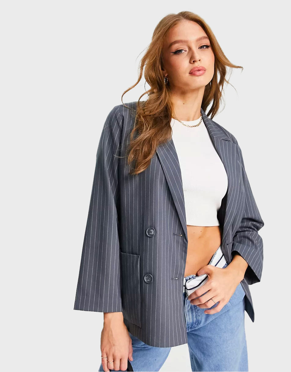 Midnight Corduroy Tailored Suit Set