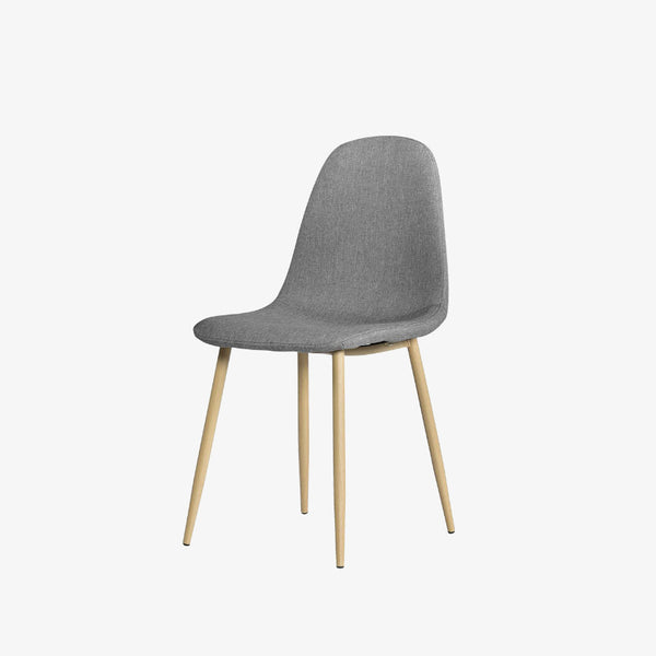 Modern Round Coffee Table with Geometric Metal Legs