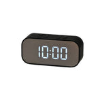 Minimalist LED Digital Alarm Clock – Modern Black Edition