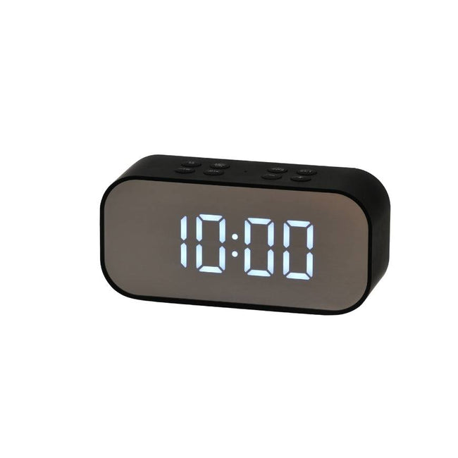 Minimalist LED Digital Alarm Clock – Modern Black Edition Main Image