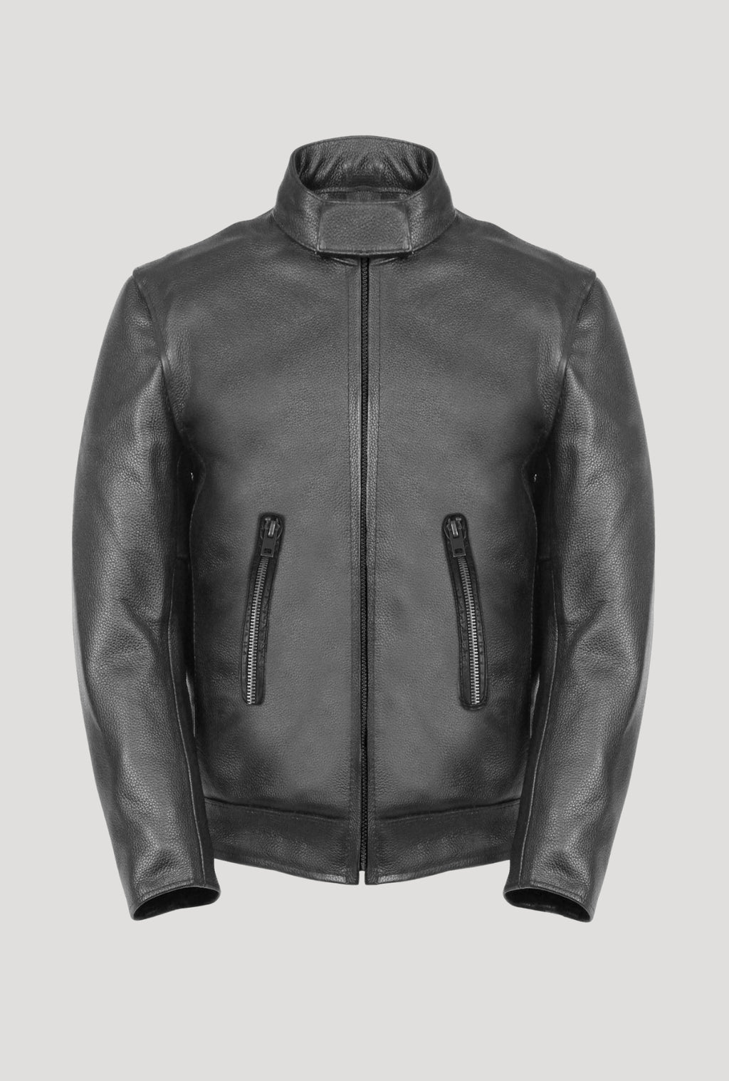 Classic Black Leather Jacket