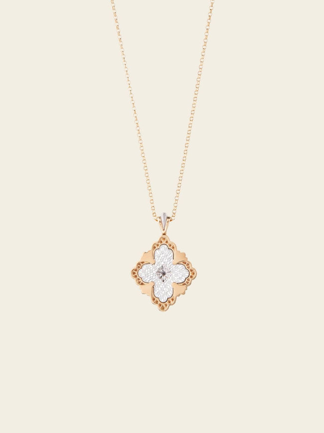 Fleur de Lumière Pendant Necklace Hover Image