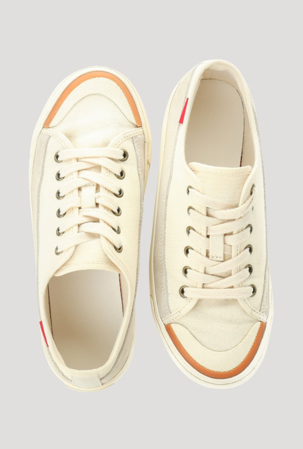 Classic Off-White Canvas Sneakers