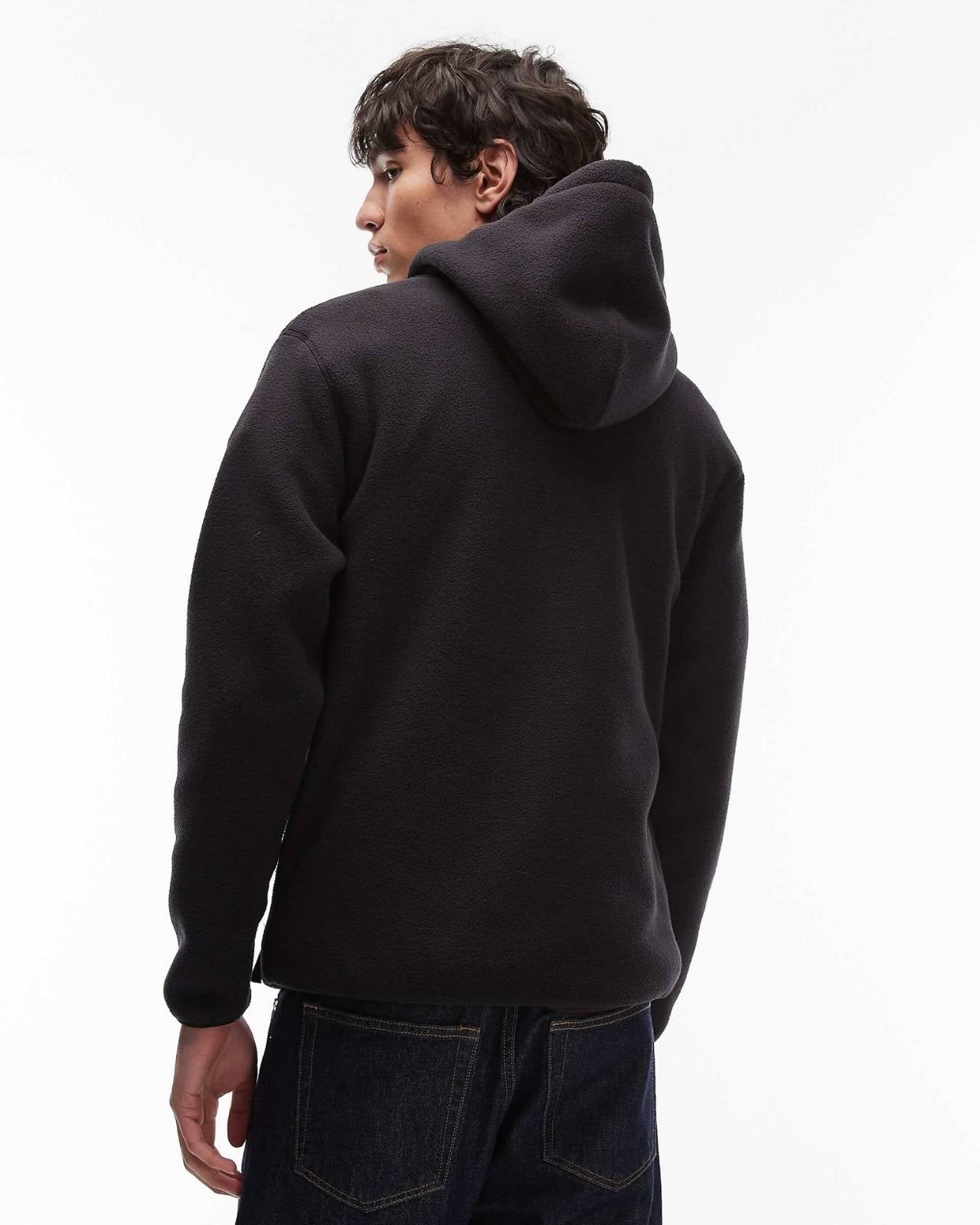 Fleece Half-Zip Hoodie