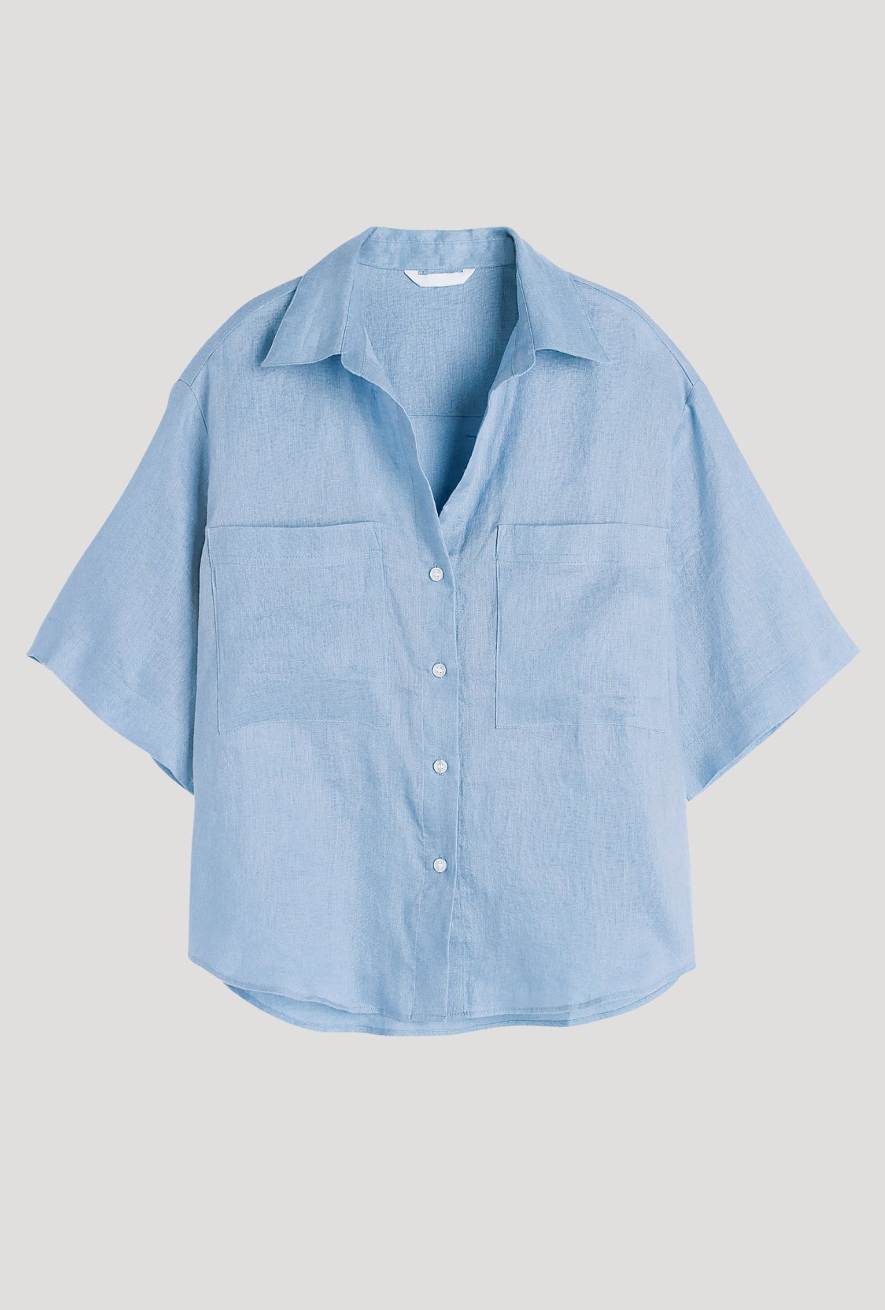 Women’s Linen Short-Sleeve Shirt