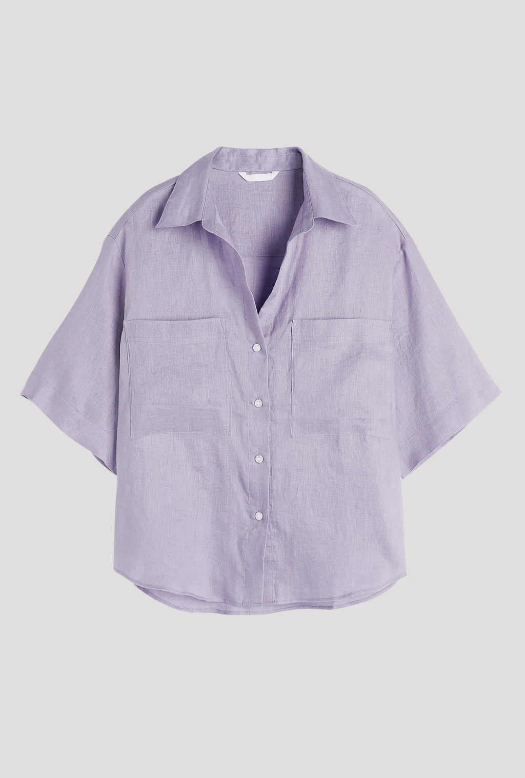 Women’s Linen Short-Sleeve Shirt