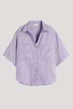 Women’s Linen Short-Sleeve Shirt