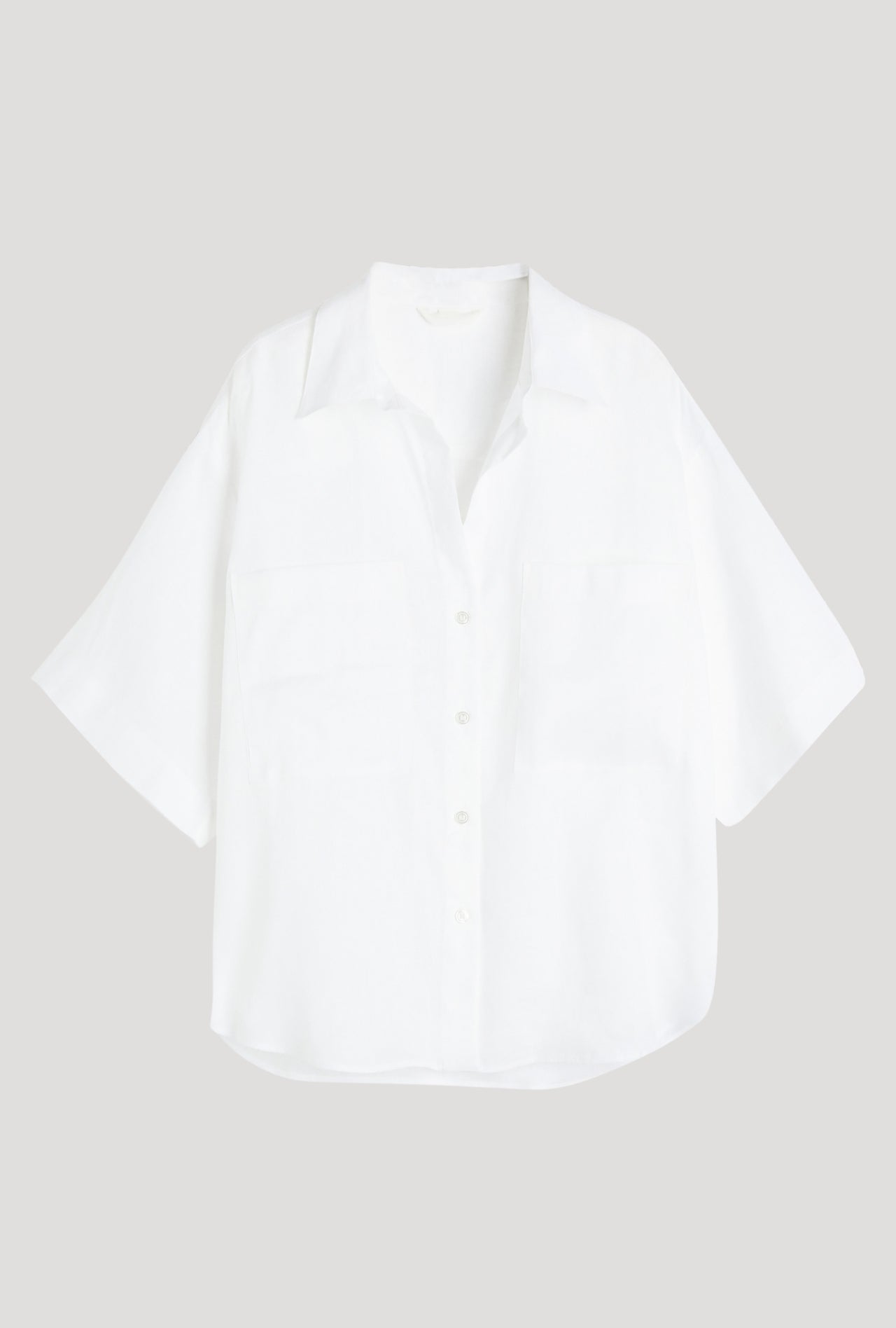 Women’s Linen Short-Sleeve Shirt