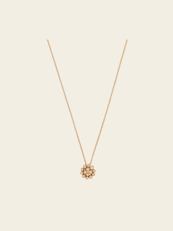 Radiant Cluster Pendant Necklace
