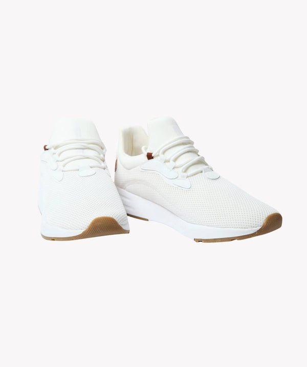 White Mesh Trainers