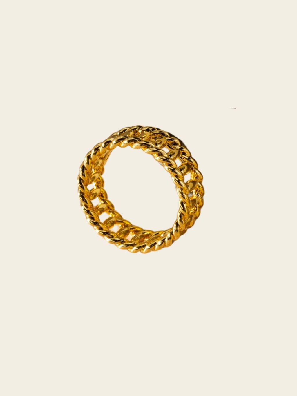 Interlock Chain Band Ring