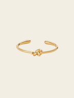 Eternal Knot Open Bangle