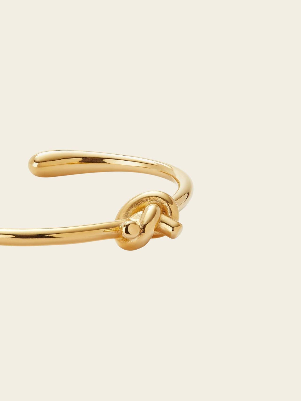 Eternal Knot Open Bangle