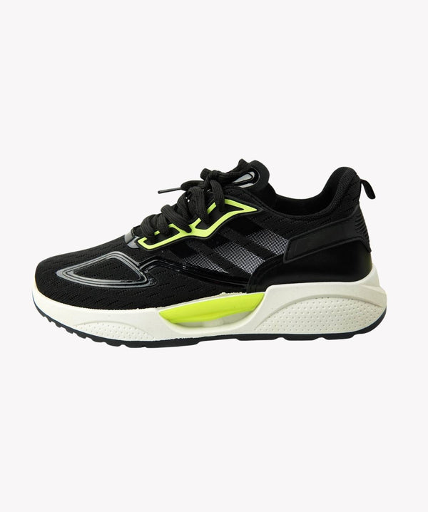 Black Neon Trainers