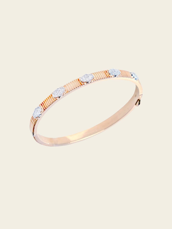 Rose Radiance Diamond Bangle Main Image