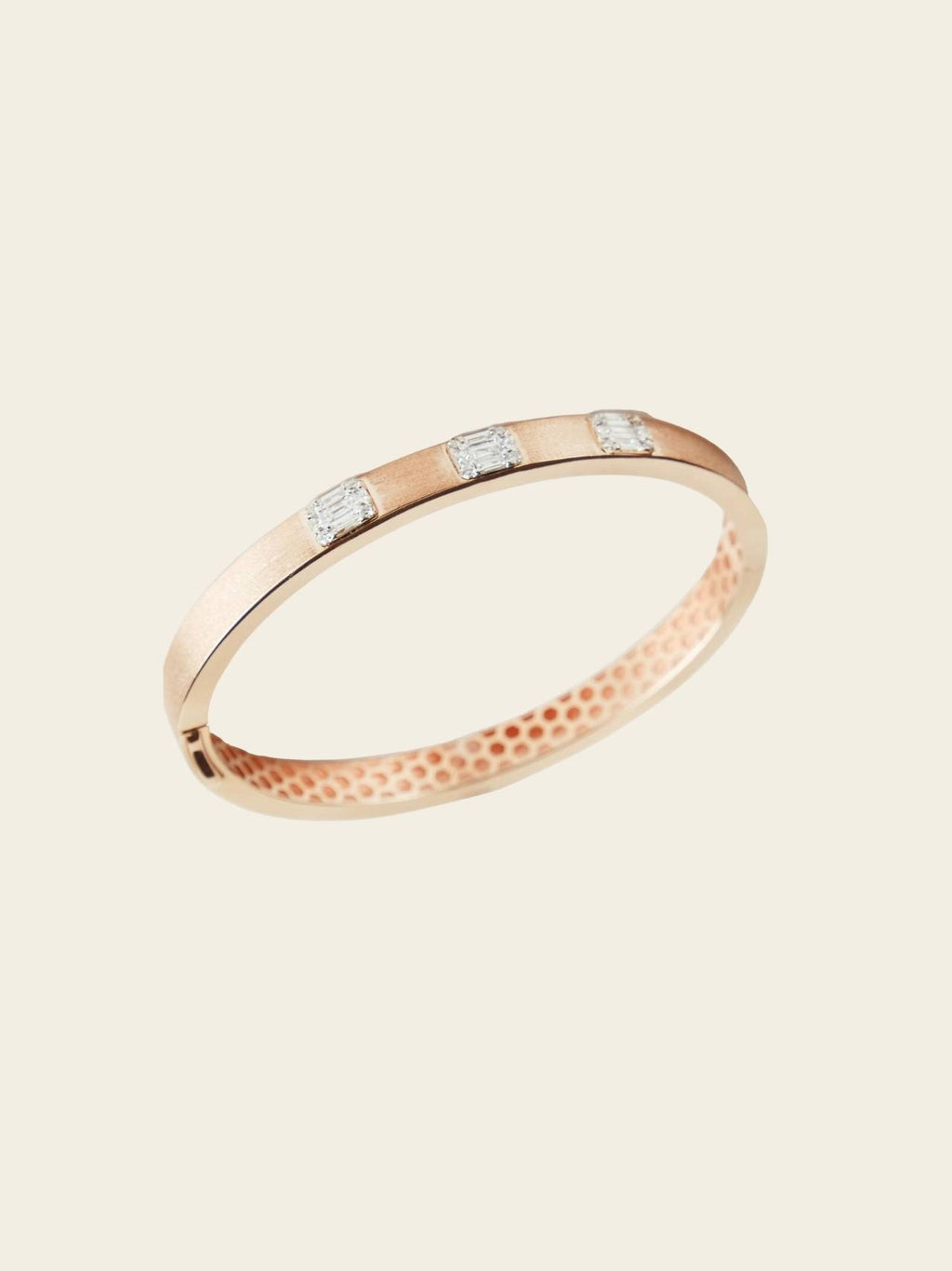 Rose Radiance Diamond Bangle