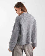 V-Neck Wool Blend Sweater