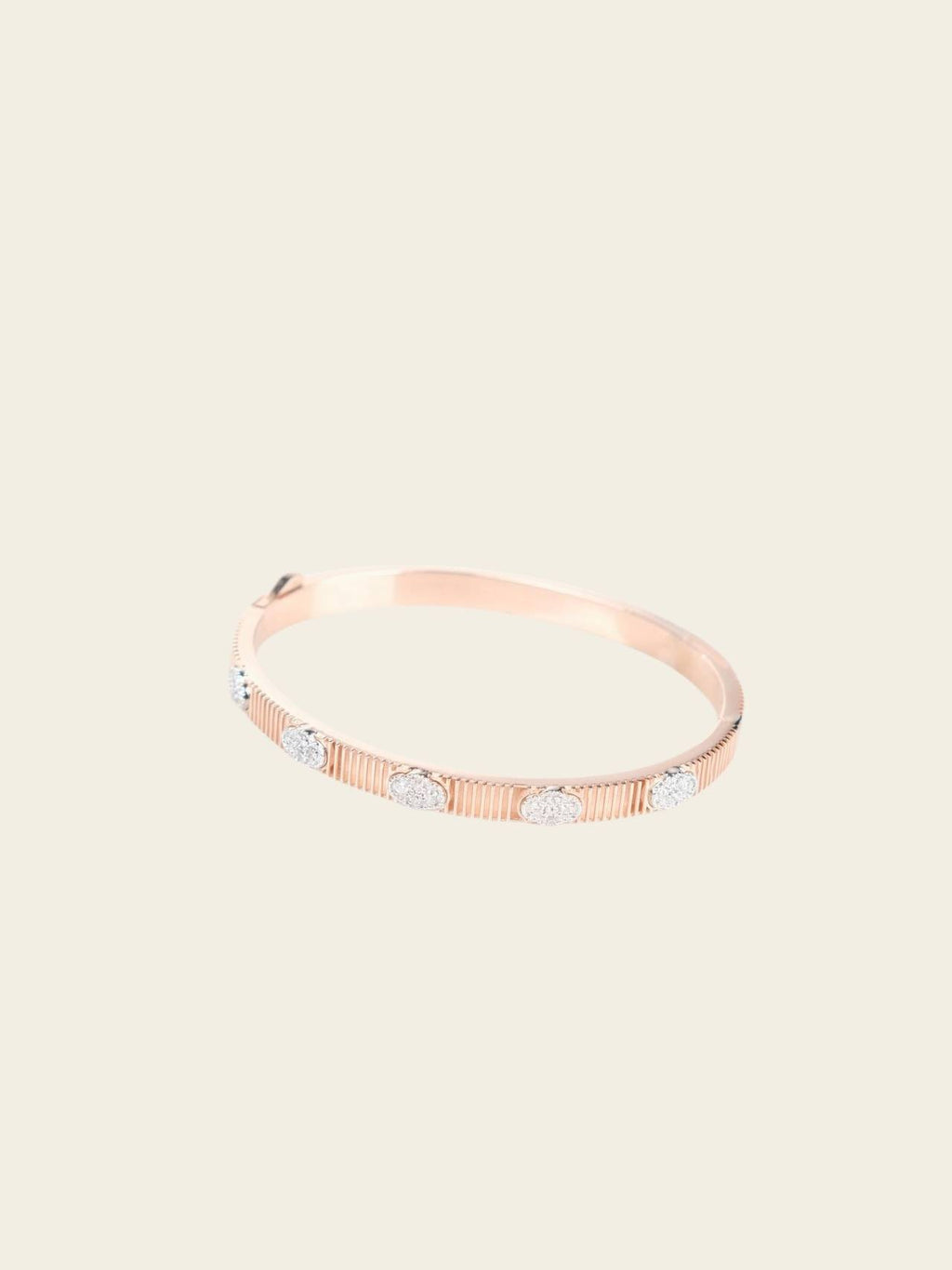 Rose Radiance Diamond Bangle