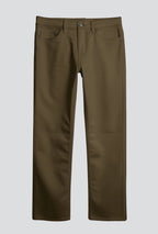 Men’s Classic Navy Straight-Leg Pants