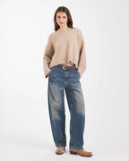 V-Neck Wool Blend Sweater