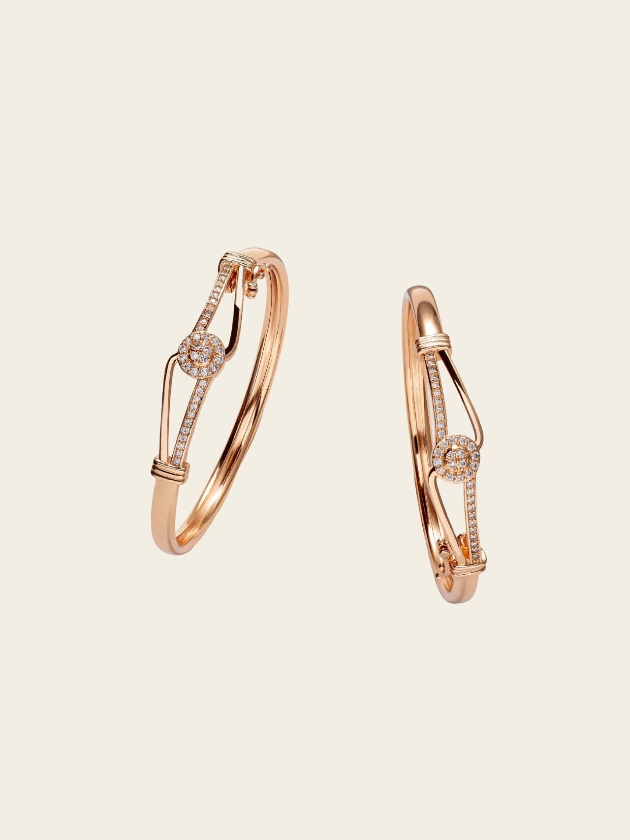 Celestial Orbit Diamond Bangle