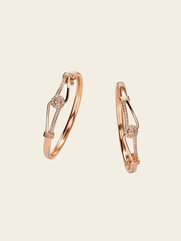 Celestial Orbit Diamond Bangle