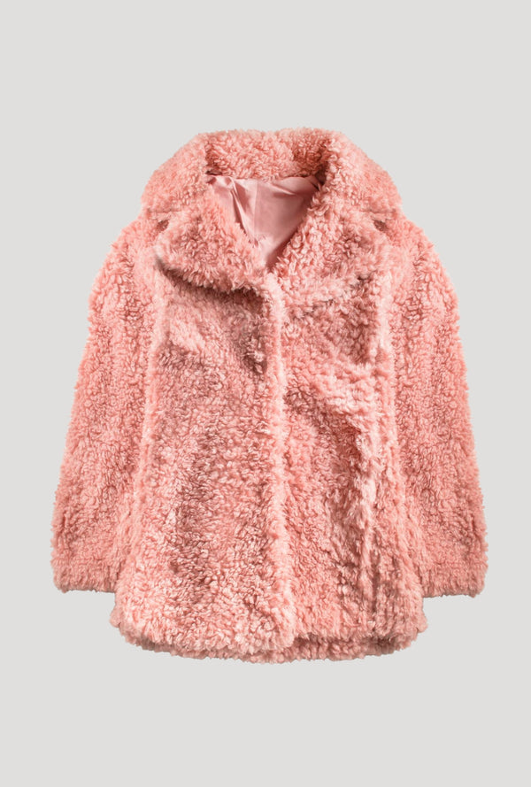 Cozy Faux Fur Hooded Jacket