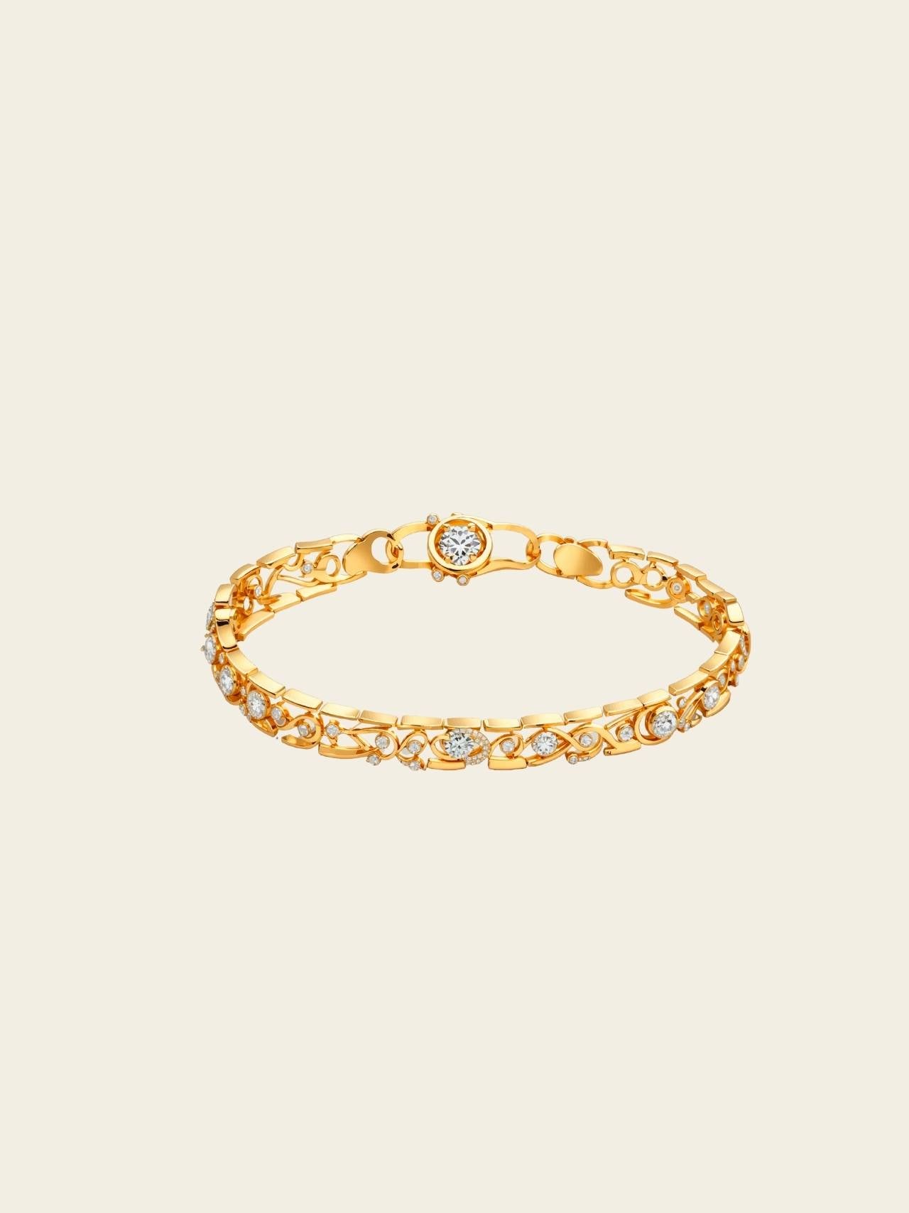 Regal Radiance Diamond Bracelet