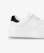 ElevateStep White Platform Sneakers