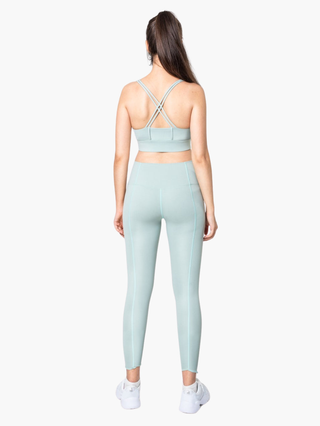 Seamless Sports Bra & High-Waist Leggings Set