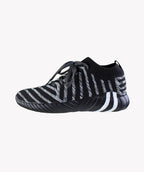 StrideFlex Knit Black Trainers
