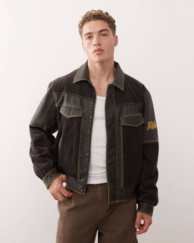Contrast Stitch Utility Jacket Main Image