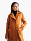 Classic Camel Wool Overcoat