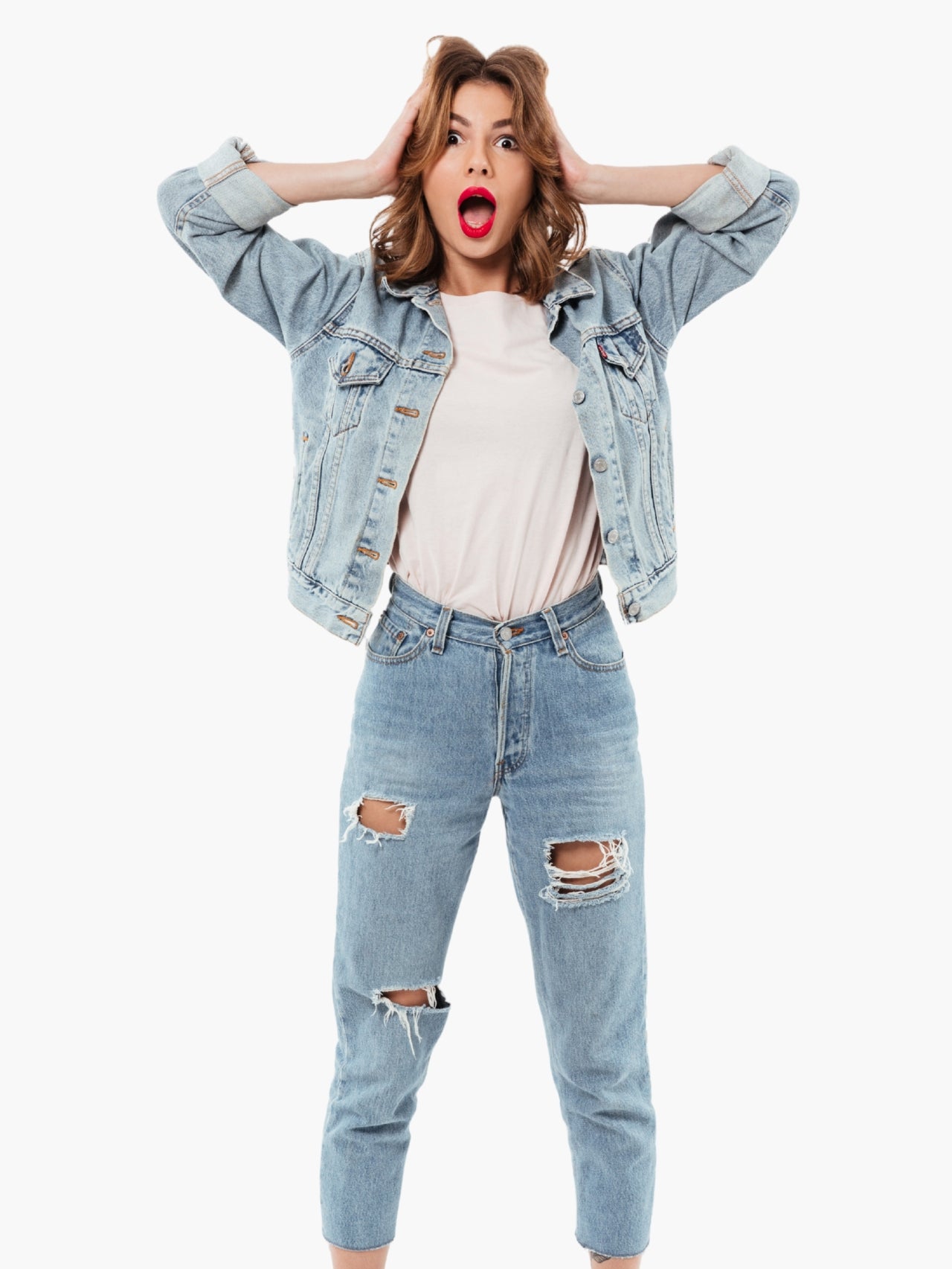 Classic Light Wash Denim Jacket