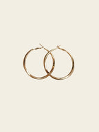 Classic Gold Hoop Earrings