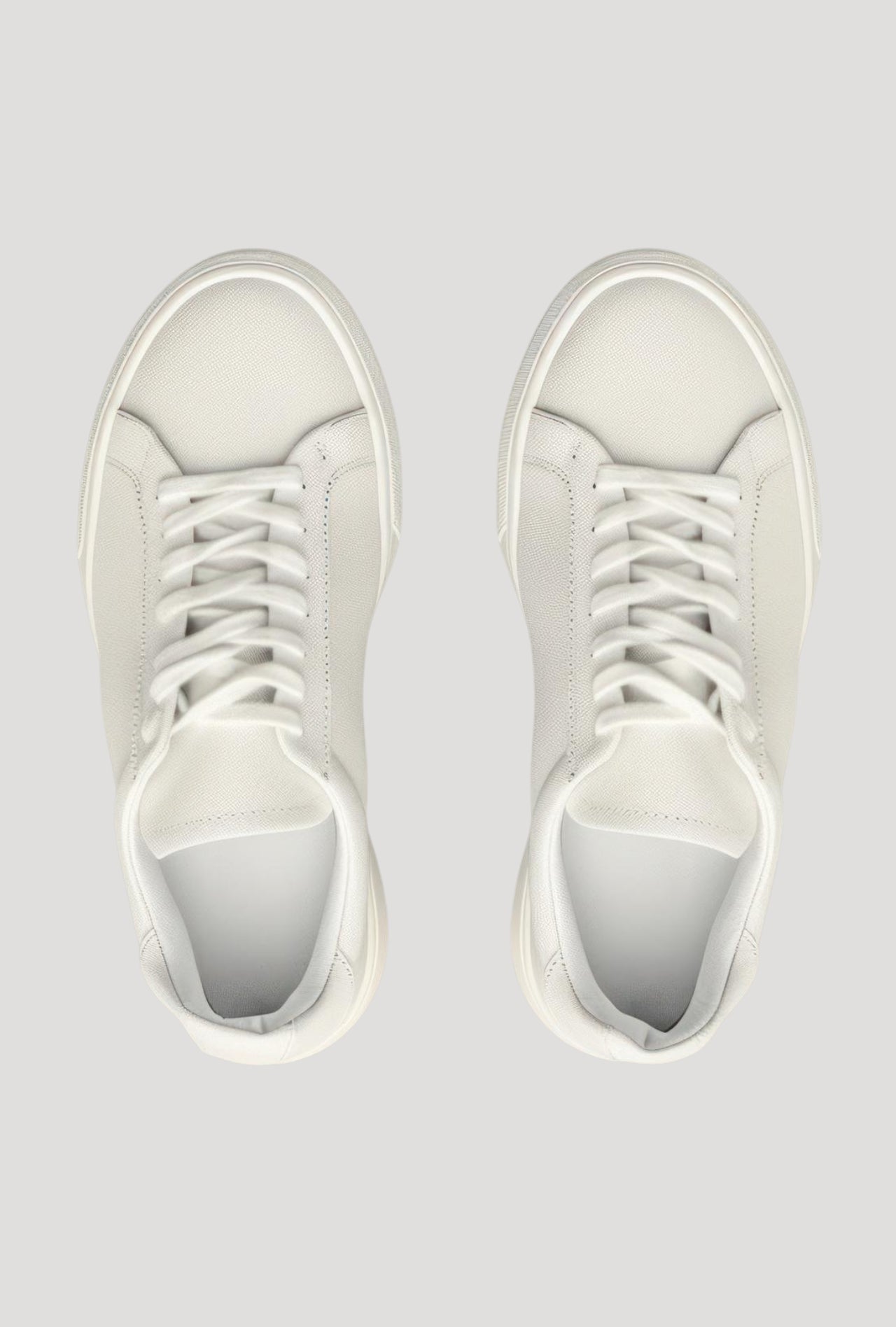 Beige Casual Sneakers with White Sole Secondary image