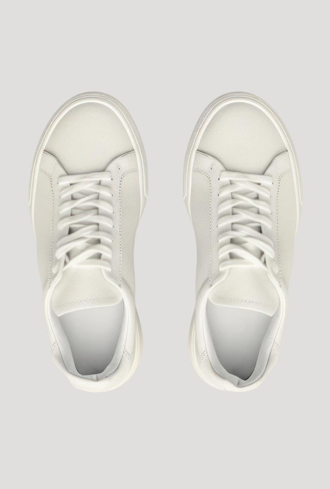 Beige Casual Sneakers with White Sole Main Image