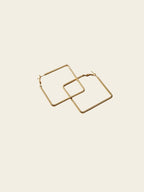 Classic Gold Hoop Earrings