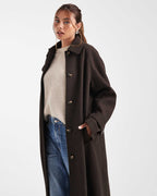 Long Wool Blend Coat