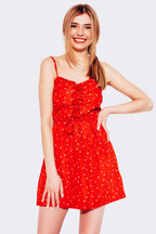 Red Polka Dot Summer Dress