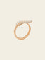 Golden Leaf Harmony Ring