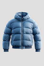 Women’s Classic Blue Puffer Jacket