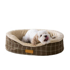 Wicker Pet Bed with Soft Cushion