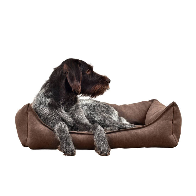 Wicker Pet Bed with Soft Cushion Hover Image