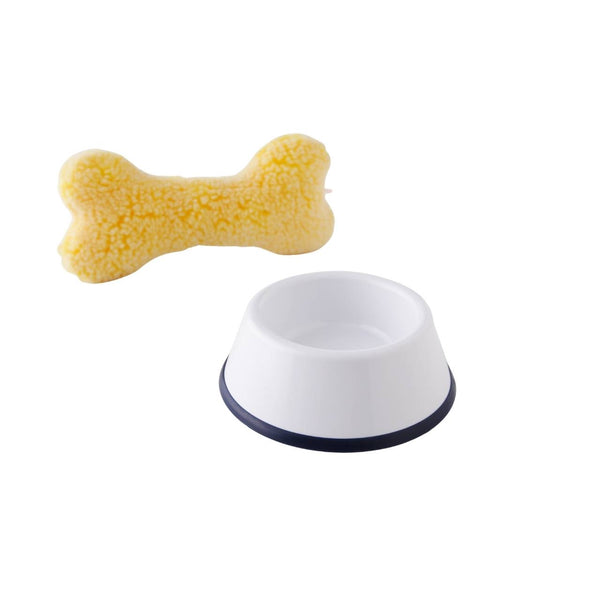 Natural Dog Chew Bone – Long-Lasting Rawhide Treat for Healthy Teeth
