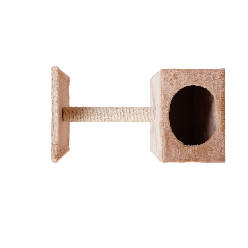 Multi-Level Cat Tree Tower with Scratching Posts & Cozy Condo