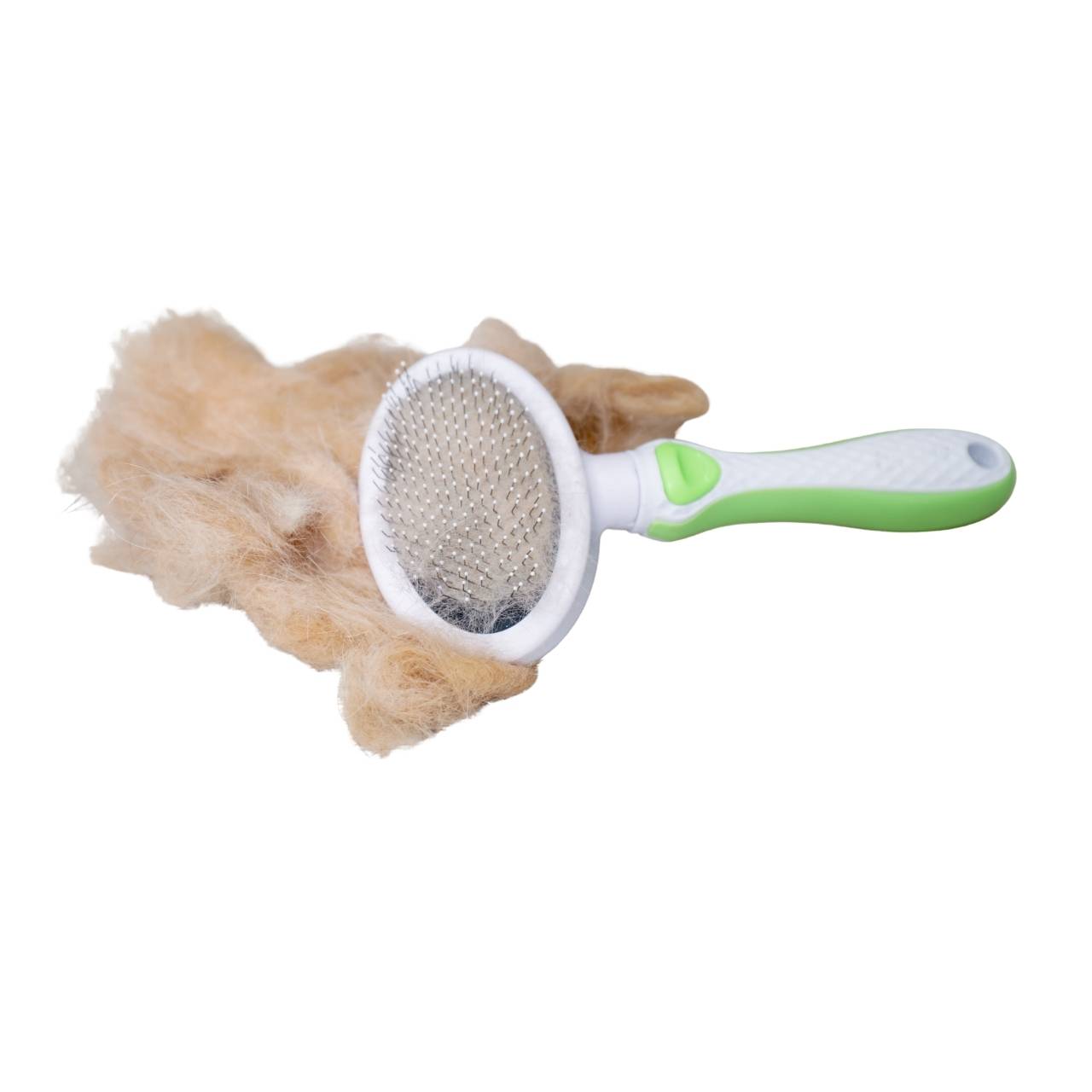 Self-Cleaning Pet Slicker Brush – For Shedding & Grooming