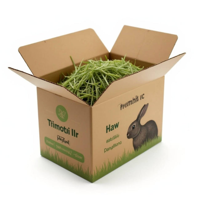 Premium Timothy Hay – Fresh & Natural Hay for Rabbits & Small Pets Hover Image
